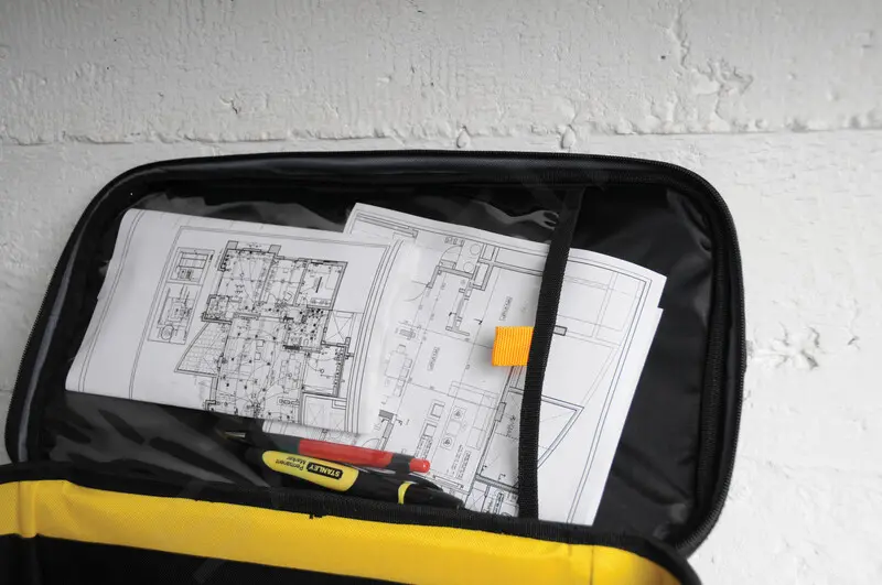 BORSA PORTA ATTREZZI STANLEY CON BASE RIGIDA - immagine 5
